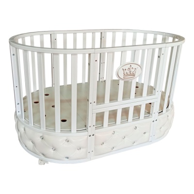 Детская кроватка 6 в 1 Антел Северянка 4 белый